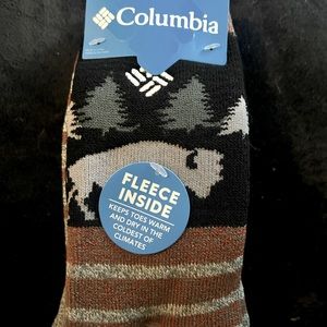 Columbia mens sock thick warm and great feeling